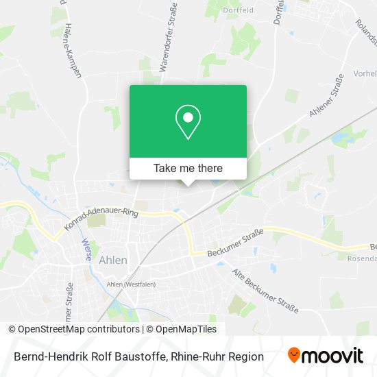 Bernd-Hendrik Rolf Baustoffe map
