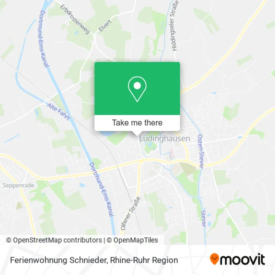 Ferienwohnung Schnieder map