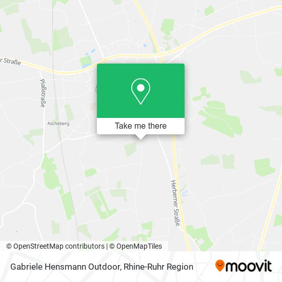 Gabriele Hensmann Outdoor map