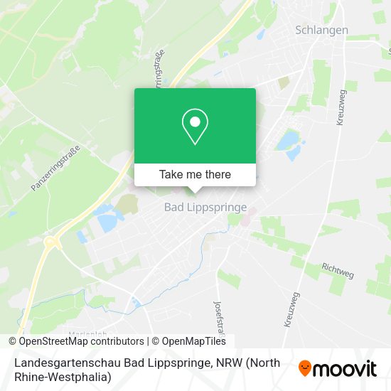 Landesgartenschau Bad Lippspringe map