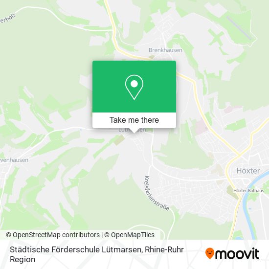 Städtische Förderschule Lütmarsen map
