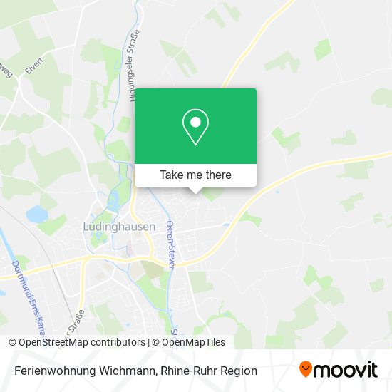 Ferienwohnung Wichmann map