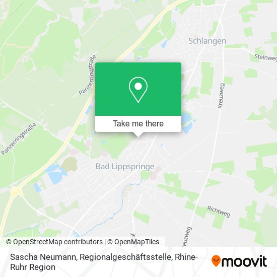 Sascha Neumann, Regionalgeschäftsstelle map