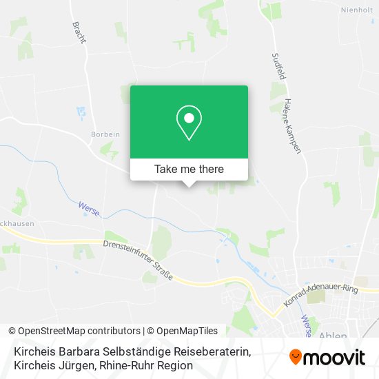 Kircheis Barbara Selbständige Reiseberaterin, Kircheis Jürgen map