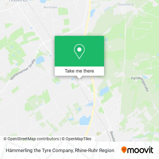 Hämmerling the Tyre Company map