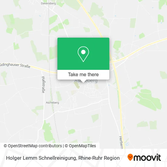 Карта Holger Lemm Schnellreinigung