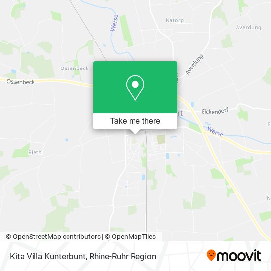 Kita Villa Kunterbunt map