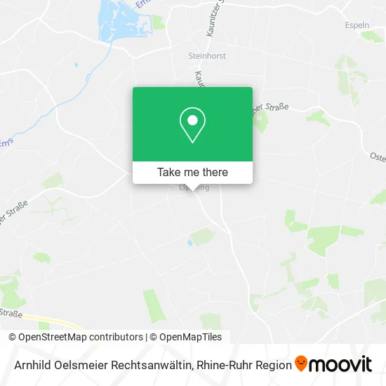 Карта Arnhild Oelsmeier Rechtsanwältin