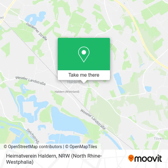 Карта Heimatverein Haldern