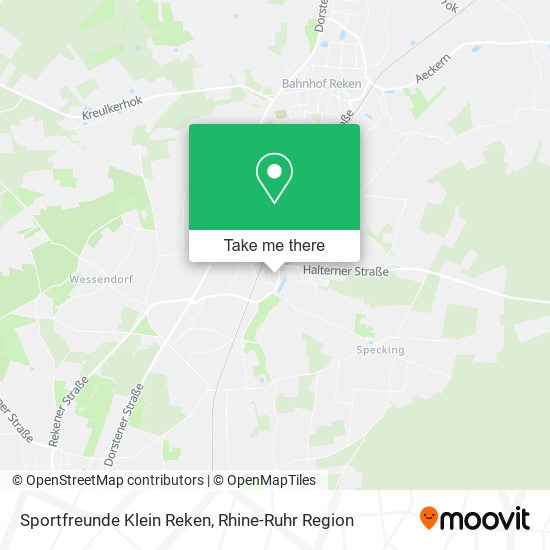 Sportfreunde Klein Reken map