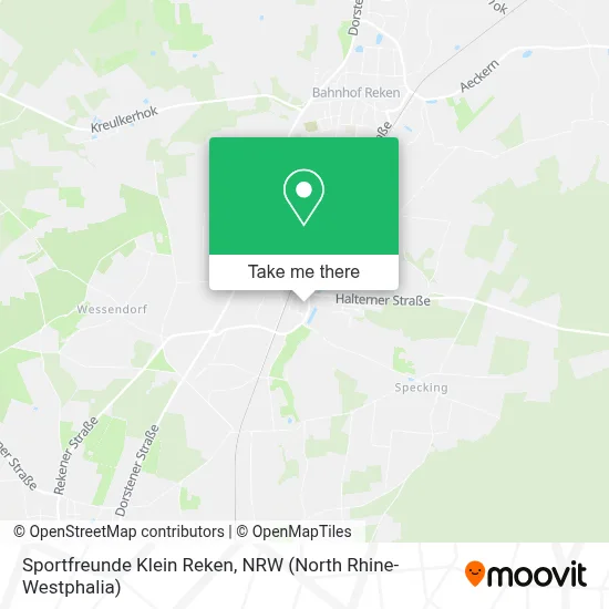Sportfreunde Klein Reken map