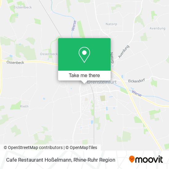 Cafe Restaurant Hoßelmann map