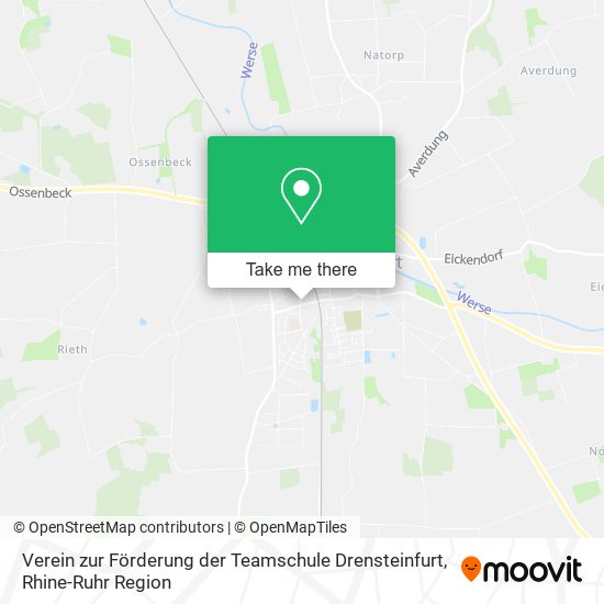Verein zur Förderung der Teamschule Drensteinfurt map