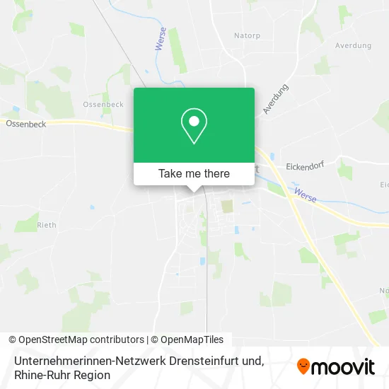 Карта Unternehmerinnen-Netzwerk Drensteinfurt und