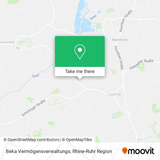 Beka Vermögensverwaltungs map