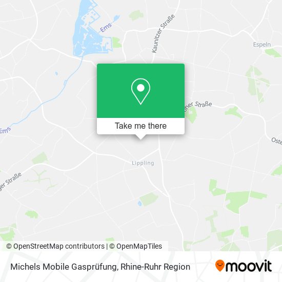 Michels Mobile Gasprüfung map
