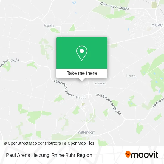 Карта Paul Arens Heizung