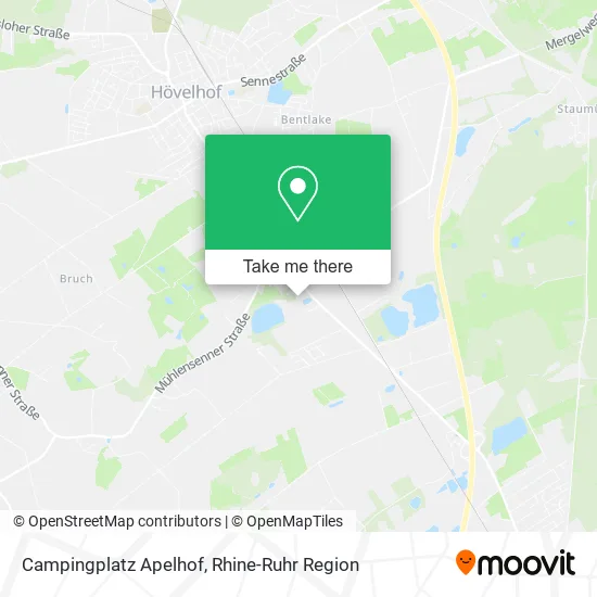 Карта Campingplatz Apelhof