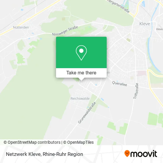 Карта Netzwerk Kleve