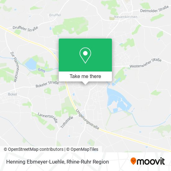 Henning Ebmeyer-Luehle map