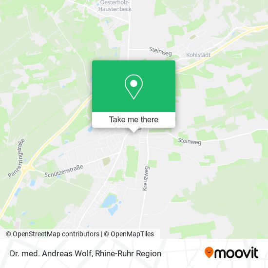 Dr. med. Andreas Wolf map