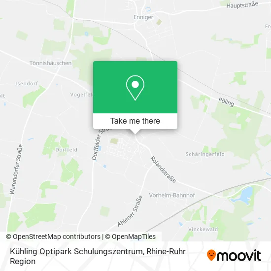 Карта Kühling Optipark Schulungszentrum