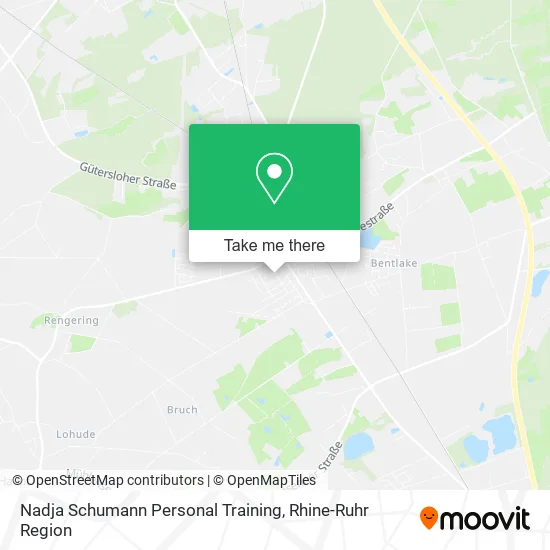 Карта Nadja Schumann Personal Training