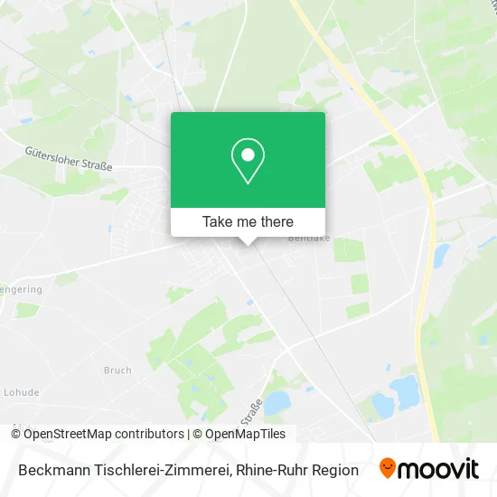 Карта Beckmann Tischlerei-Zimmerei