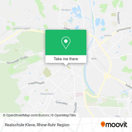 Карта Realschule Kleve
