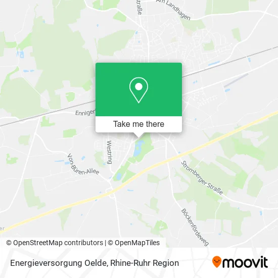 Карта Energieversorgung Oelde