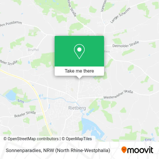 Sonnenparadies map