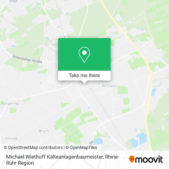 Michael Wiethoff Kälteanlagenbaumeister map
