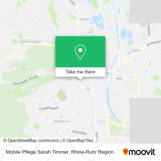Mobile Pflege Sarah Timmer map