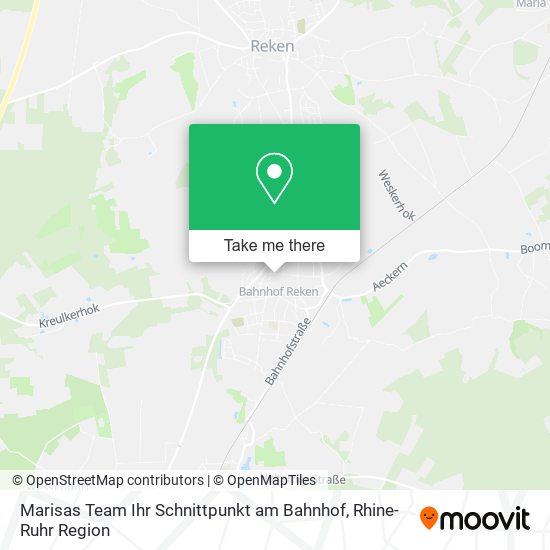 Marisas Team Ihr Schnittpunkt am Bahnhof map