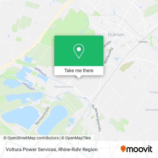 Voltura Power Services map