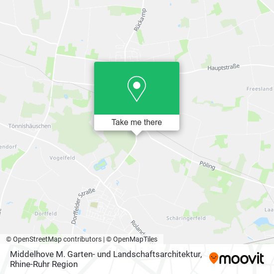 Middelhove M. Garten- und Landschaftsarchitektur map