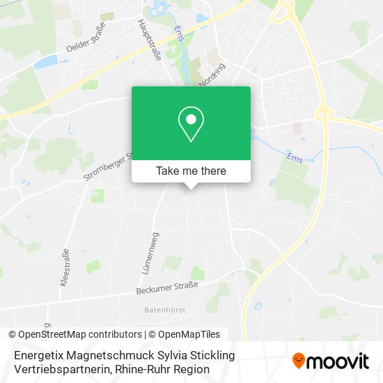 Energetix Magnetschmuck Sylvia Stickling Vertriebspartnerin map