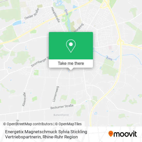 Карта Energetix Magnetschmuck Sylvia Stickling Vertriebspartnerin
