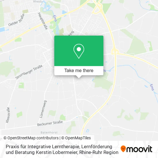 Praxis für Integrative Lerntherapie, Lernförderung und Beratung Kerstin Lobermeier map