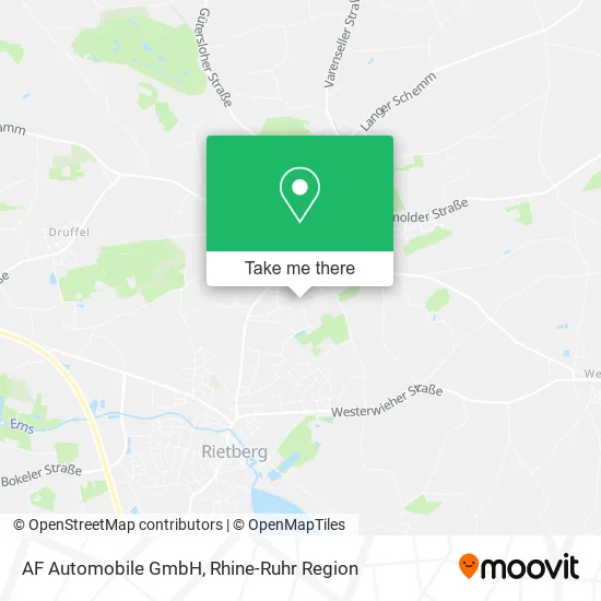 Карта AF Automobile GmbH