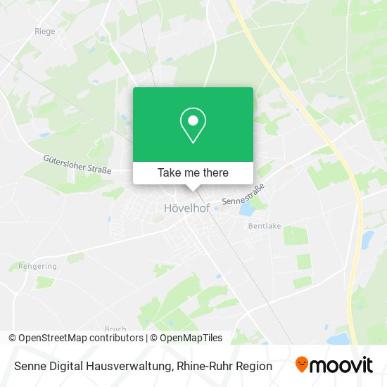 Senne Digital Hausverwaltung map