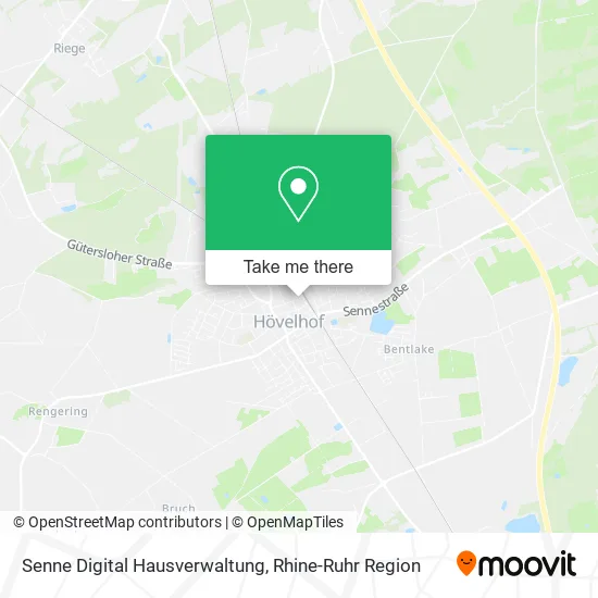 Карта Senne Digital Hausverwaltung