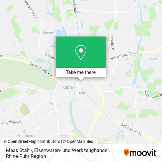 Maas Stahl-, Eisenwaren- und Werkzeughandel map