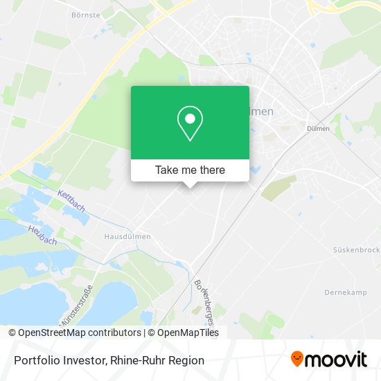 Portfolio Investor map