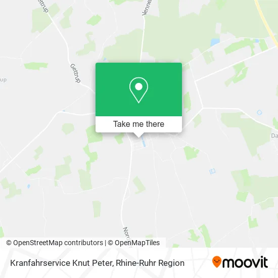 Карта Kranfahrservice Knut Peter