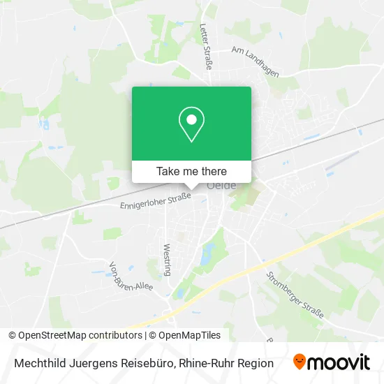 Карта Mechthild Juergens Reisebüro