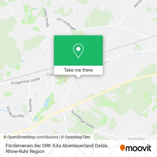 Förderverein der DRK Kita Abenteuerland Oelde map