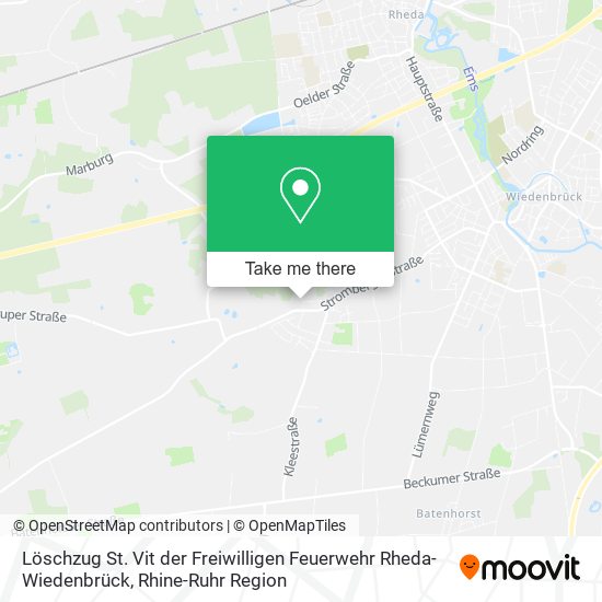Löschzug St. Vit der Freiwilligen Feuerwehr Rheda-Wiedenbrück map