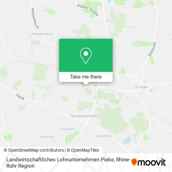 Landwirtschaftliches Lohnunternehmen Pieke map