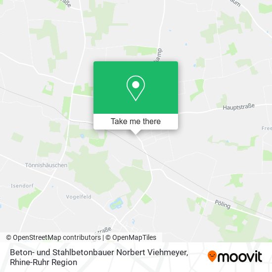 Beton- und Stahlbetonbauer Norbert Viehmeyer map